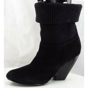 Kimchi Blue Boot Sz‎ 8.5 M Sock Black Fabric Women